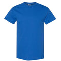 Navy - Side - Gildan Mens Heavy Cotton Short-Sleeved T-Shirt