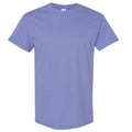 Violet - Front - Gildan Mens Heavy Cotton Short-Sleeved T-Shirt