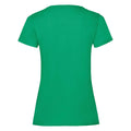 Kelly Green - Side - Fruit Of The Loom Ladies-Womens Lady-Fit Valueweight Short Sleeve T-Shirt (Pack Of 5)