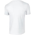 White - Back - Gildan Mens Short Sleeve Soft-Style T-Shirt