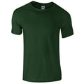 Dark Heather - Side - Gildan Mens Short Sleeve Soft-Style T-Shirt