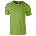 Military Green - Side - Gildan Mens Short Sleeve Soft-Style T-Shirt