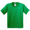 Irish Green - Side - Gildan Childrens Unisex Soft Style T-Shirt