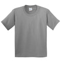 Charcoal - Lifestyle - Gildan Childrens Unisex Soft Style T-Shirt