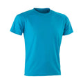 Ocean Blue - Front - Spiro Mens Impact Aircool T-Shirt