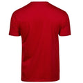 Red - Back - Tee Jays Mens Power T-Shirt
