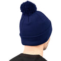 Oxford Navy - Back - Beechfield Snowstar Organic Cotton Beanie