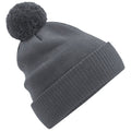 Graphite - Front - Beechfield Snowstar Organic Cotton Beanie