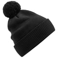 Black - Front - Beechfield Snowstar Organic Cotton Beanie