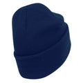 Oxford Navy - Back - Beechfield Original Organic Cotton Cuffed Beanie