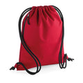 Classic Red - Front - Bagbase Recycled Drawstring Bag