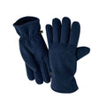 French Navy - Back - Beechfield Recycled Fleece Gloves