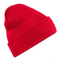 Classic Red - Front - Beechfield Original Recycled Cuffed Beanie