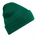 Bottle Green - Front - Beechfield Original Recycled Cuffed Beanie