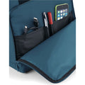 Airforce Blue - Back - Bagbase Roll Top Twin Handle Backpack