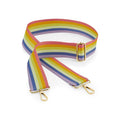 Rainbow - Front - Bagbase Boutique Striped Adjustable Bag Strap