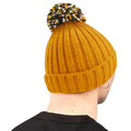 Mustard Yellow - Back - Beechfield Unisex Adult Hygge Beanie