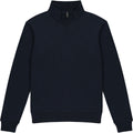 Navy Blue - Front - Kustom Kit Mens Quarter Zip Sweatshirt