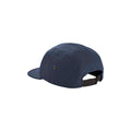 Navy - Back - Beechfield Unisex Adult Canvas 5 Panel Baseball Cap