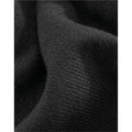 Black - Back - Beechfield Unisex Adult Classic Woven Scarf