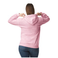 Light Pink - Back - Gildan Unisex Adult Softstyle Fleece Midweight Hoodie