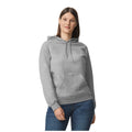 Sports Grey - Front - Gildan Unisex Adult Softstyle Fleece Midweight Hoodie