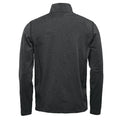 Black Heather - Back - Stormtech Mens Treeline Quarter Zip Pullover