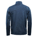 Dark Navy Heather - Back - Stormtech Mens Treeline Quarter Zip Pullover