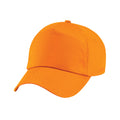 Orange - Front - Beechfield Childrens-Kids Original 5 Panel Cap