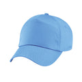 Sky Blue - Front - Beechfield Childrens-Kids Original 5 Panel Cap