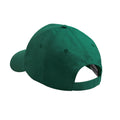 Bottle Green - Back - Beechfield Childrens-Kids Original 5 Panel Cap