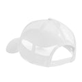 White - Side - Beechfield Unisex Adult Snapback Trucker Cap