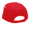 Classic Red-White - Back - Beechfield Unisex Adult Ultimate Sandwich Peak Cap