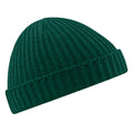 Bottle Green - Front - Beechfield Unisex Adult Trawler Beanie