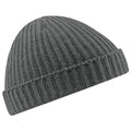 Smoke - Front - Beechfield Unisex Adult Trawler Beanie