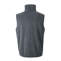 Charcoal - Back - Result Core Unisex Adult Microfleece Gilet