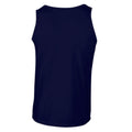 Navy Blue - Back - Gildan Mens Softstyle Plain Tank Top