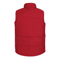 Red - Back - B&C Mens Body Warmer