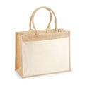 Natural - Front - Westford Mill Jute Pocket Shopper