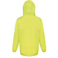 Lime-Royal Blue - Back - Result Mens Lightweight Packaway Jacket