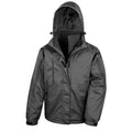 Black - Front - Result Mens 3 in 1 Travel Jacket