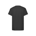 Black - Back - Fruit of the Loom Childrens-Kids Original T-Shirt