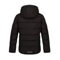 Black-Classic Red - Back - Regjun Boys Scholar Thermal Jacket