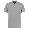 Heather Grey - Front - Kustom Kit Workwear Mens Short Sleeve Polo Shirt