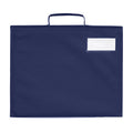 French Navy - Back - Quadra Classic Book Bag - 5 Litres