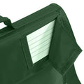 Bottle Green - Side - Quadra Junior Book Bag With Strap