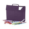 Purple - Back - Quadra Junior Book Bag - 5 Litres