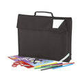 Black - Back - Quadra Junior Book Bag - 5 Litres