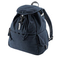 Vintage Oxford Navy - Front - Quadra Vintage Canvas Backpack - 18 Litres