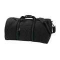 Vintage Black - Front - Quadra Vintage Canvas Holdall Duffle Bag - 45 Litres